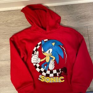 Sonic red hoodie